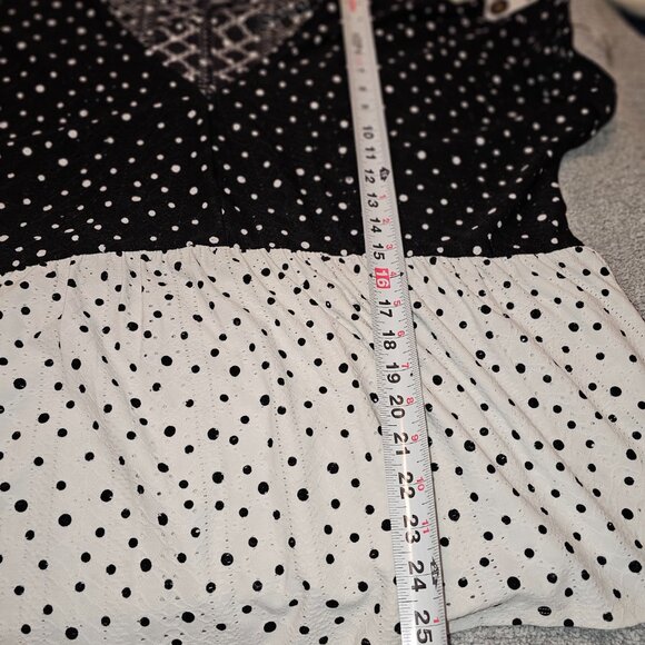 Belle by Belldini - Black and White Polka Dot CUTE!!! - Picture 3 of 5